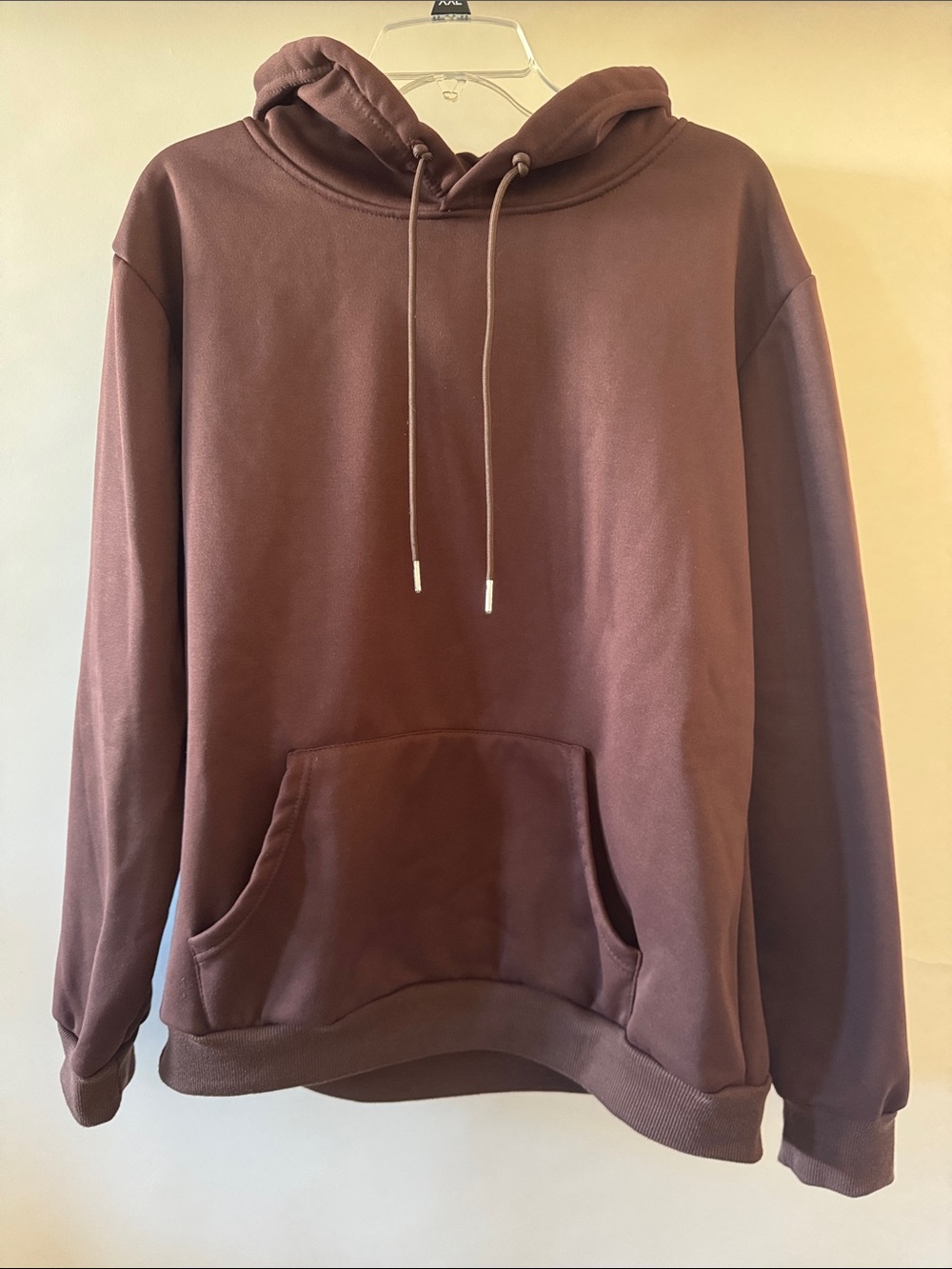 Men's Brown Hoodie Sweatshirt